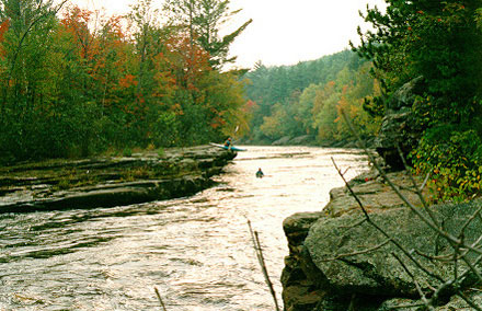 Kayak in Kettle River